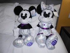 Disney 100 Years Of Wonder Mickey  Minnie Mouse 16" Plush 2023 NEW w/TAGS
