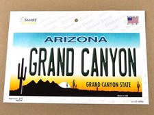 USA Arizona Grand Canyon 24 CM Autocollant Sticker Decal License Plate Style