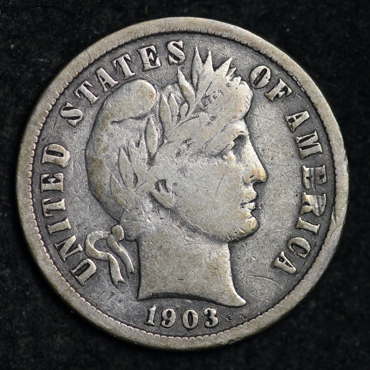 1903-O Barber Silver Dime CHOICE FINE FREE SHIPPING E242 JL | eBay