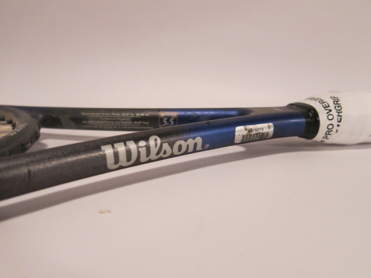 ラケット(硬式用) Wilson HAMMER5.5 95 sq in Stretch 4 1/4 Wilson Hammer 4.4 Titanium 95 Stretch New Old Stock tennis