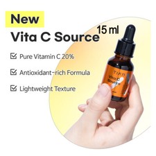 TIAM Vita C Source Serum 15ml 1pcs or 3pcs pure vitamin C20%+Antioxidant complex