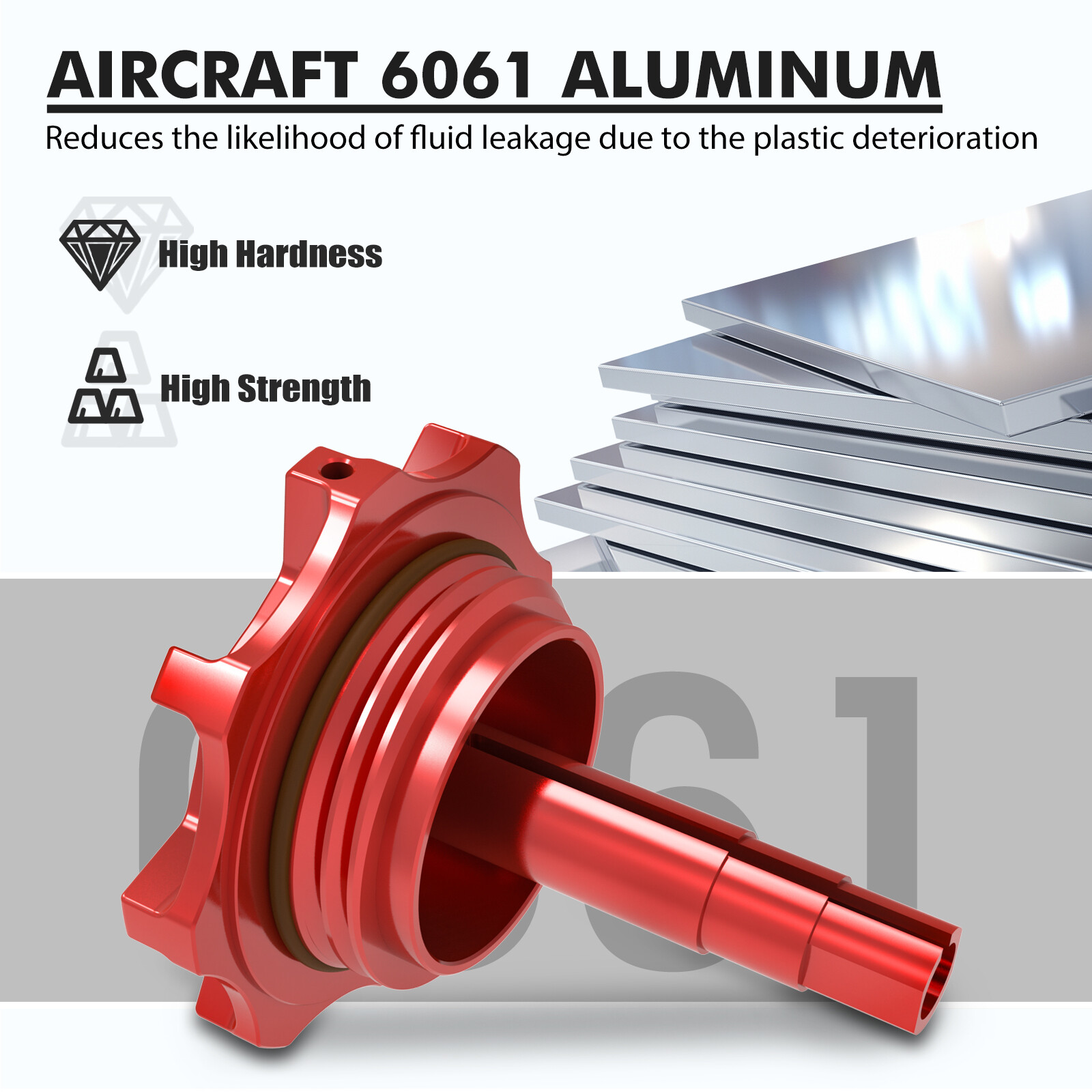 For BMW Reservoir Cap Seal Gasket Power Steering Fluid 32411128333