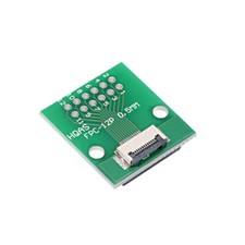FFC FPC 12 Pin 0,5mm 1mm Abstand zu DIP 2,0mm...