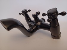 Replacement Floor Mounted Bathtub Faucet, Black/Bronze Replacement Faucet Only!