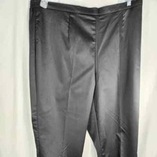 Alfred Dunner Classic Fit Black Comfort Waist Pants w/Pockets Plus Size 22W