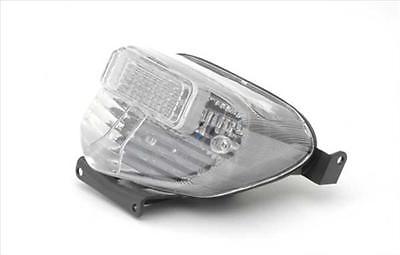 Feu LED clignotants intégrés Suzuki GSXR 600 750 1000 optique arrière transparent 12V