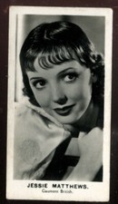 Tobacco Card, Walkers, FILM STARS, 1935, Jessie Matthews