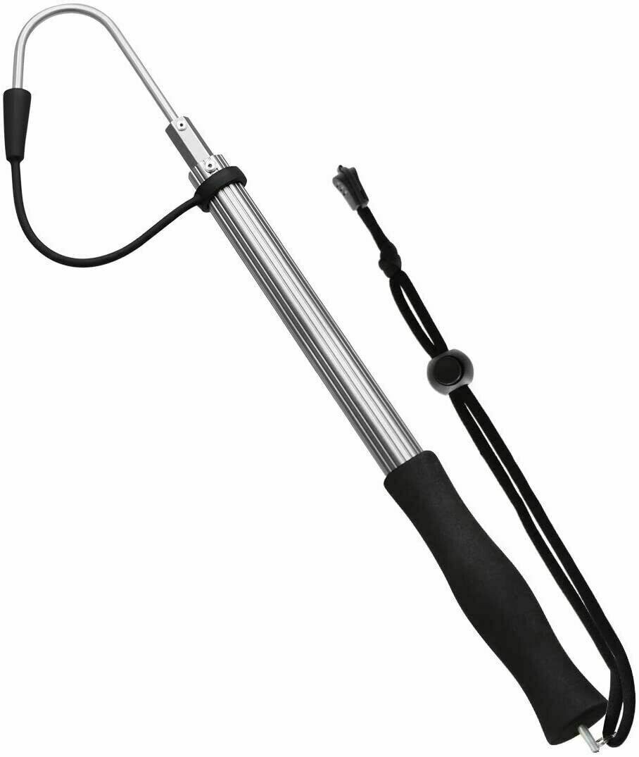 Telescopic Fishing GAFF with Marine Grade Stainless Steel Spear