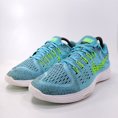 Nike Lunar Tempo Athletic Running Shoe Womens Size 705462-400 Blue  Green