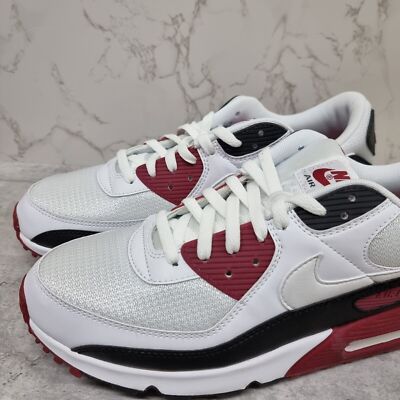 Nike Air Max 90 Recraft New Maroon Trainers (CT4352-104) | eBay