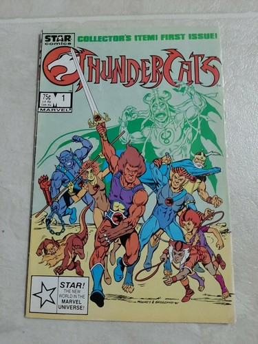 THUNDERCATS VOLUME 1 NO. 1(THIRD PRINTING)UNGRADED COMIC