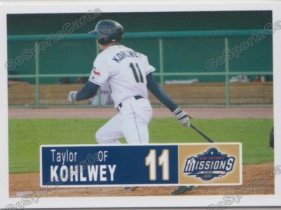 2018 San Antonio Missions Taylor Kohlwey RC Rookie San Antonio Missions