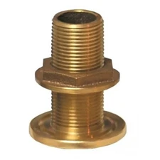 Groco 3" Bronze Thru-Hull Fitting With Nut
