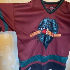 Vintage Rare South Pole Hockey Jersey Roaring Nation Size XXL