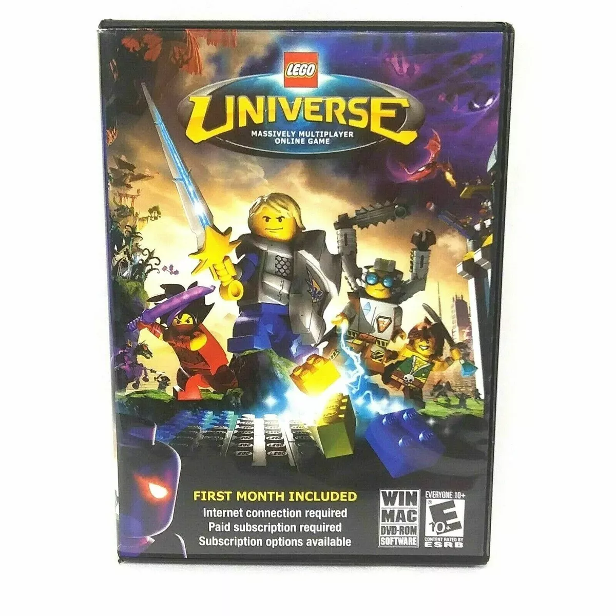 LEGO Games Universe Massively Multiplayer Online Game PC DVD ROM