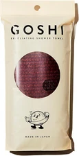GOSHI Exfoliating Shower Towel - Rip-Resistant Exfoliating Washcloth for All Ski