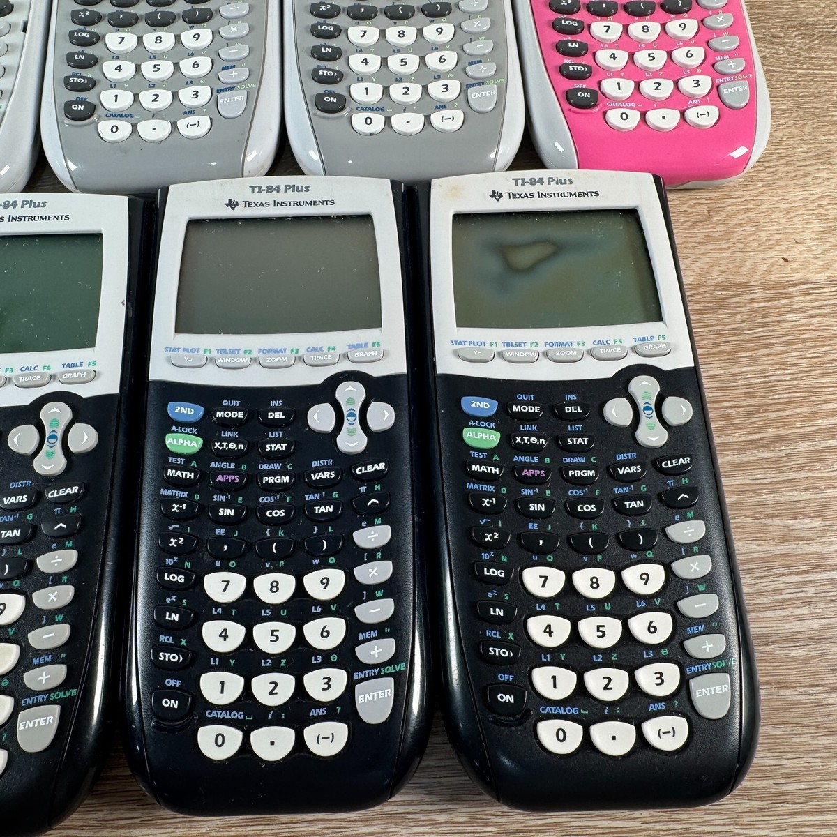 Texas Instrument Plus Silver Edition TI-84 Plus Graphics Calculator Pink / Gray