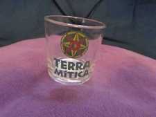 COLLECTABLE MINI SHOT GLASS FROM TERRA MITICA THEME PARK IN BENIDORM SPAIN