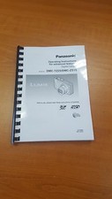PANASONIC TZ25 DIGITAL CAMERA PRINTED INSTRUCTION MANUAL USER GUIDE 141 PAGES A5