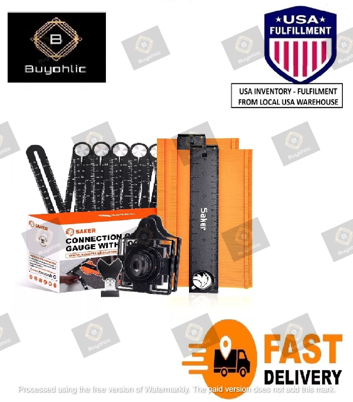 Buyohlic  Multi-function Profile Gauge USA