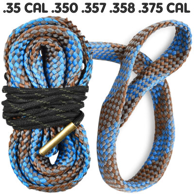 Bore Cleaner Rope Gun Cleaning Kit For  .35 .350 .357 .358 .375 Caliber -EZshoot