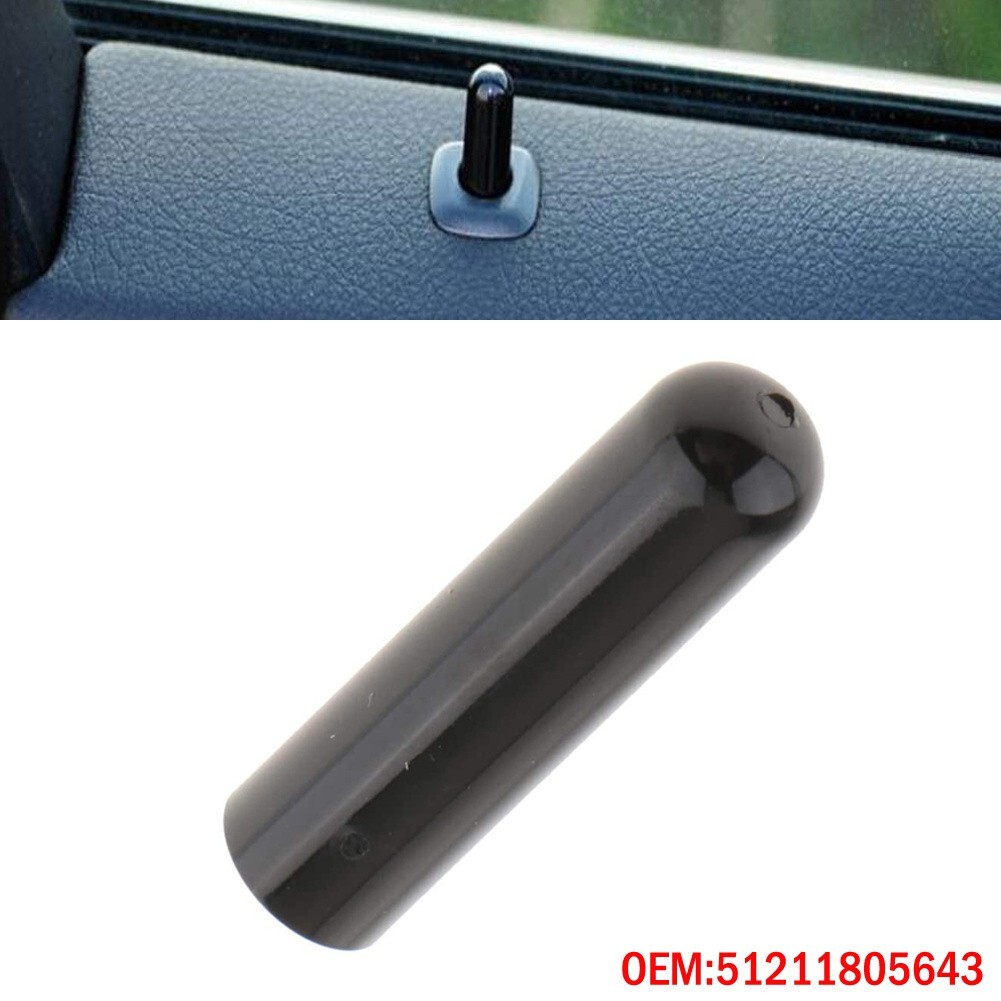 1pcs Black Door Lock Knob For E36 E70 E82 E85 E90 51211805643 | eBay