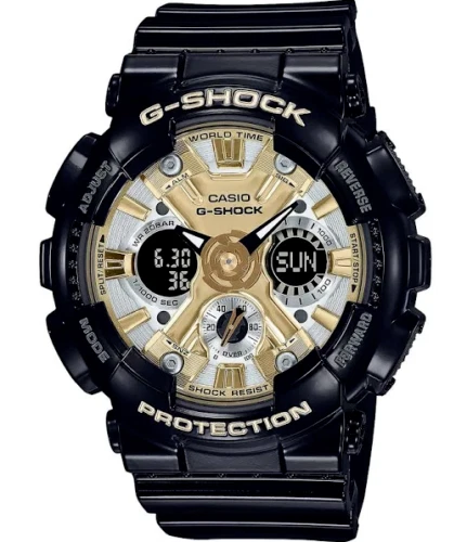 Casio g top shock gold dial