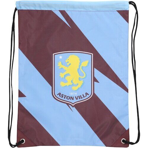 Aston Villa Crest Gym Bag - 36w x 47h cm - Picture 1 of 2