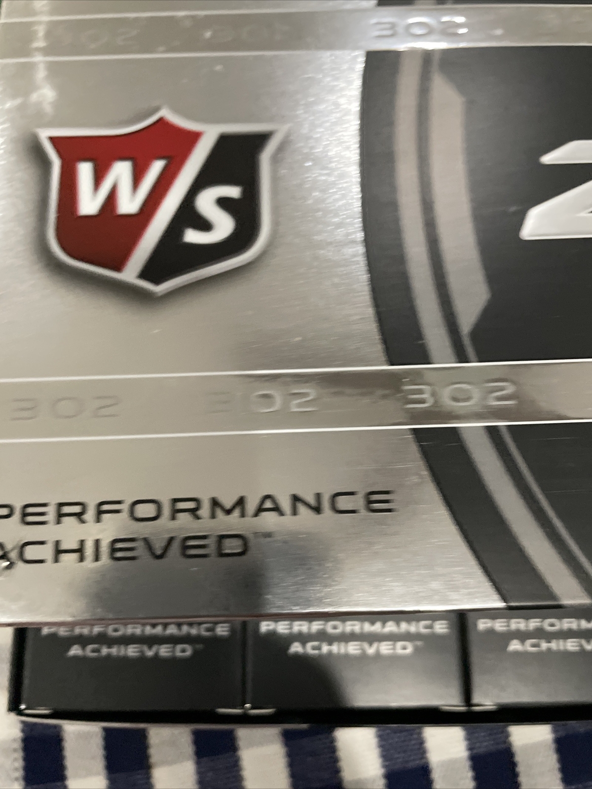 Wilson Staff Zip 302 High Spin Long Distance Unmatched Soft Fell  Total 12 Ball