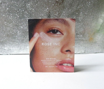 Rose INC Eye Revival Brightening Eye Cream 1ml Probe Neu Versiegelt