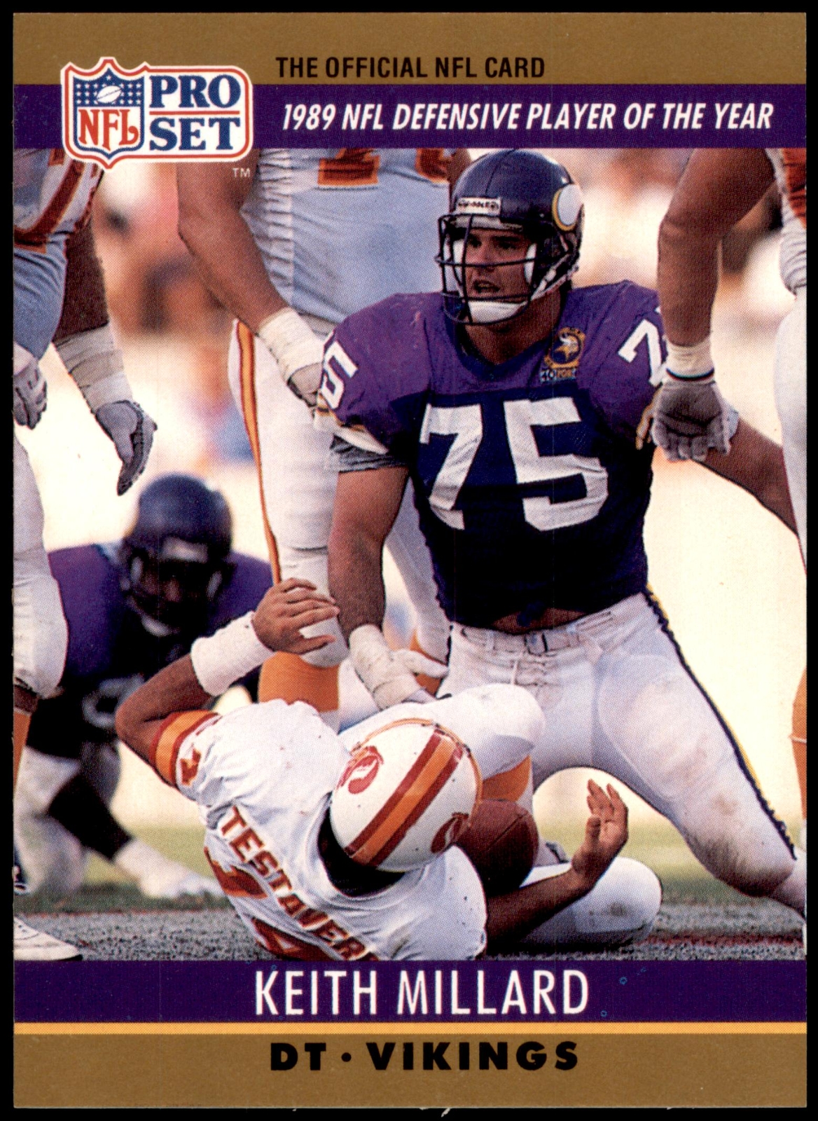 Keith Millard #5 1990 Pro Set