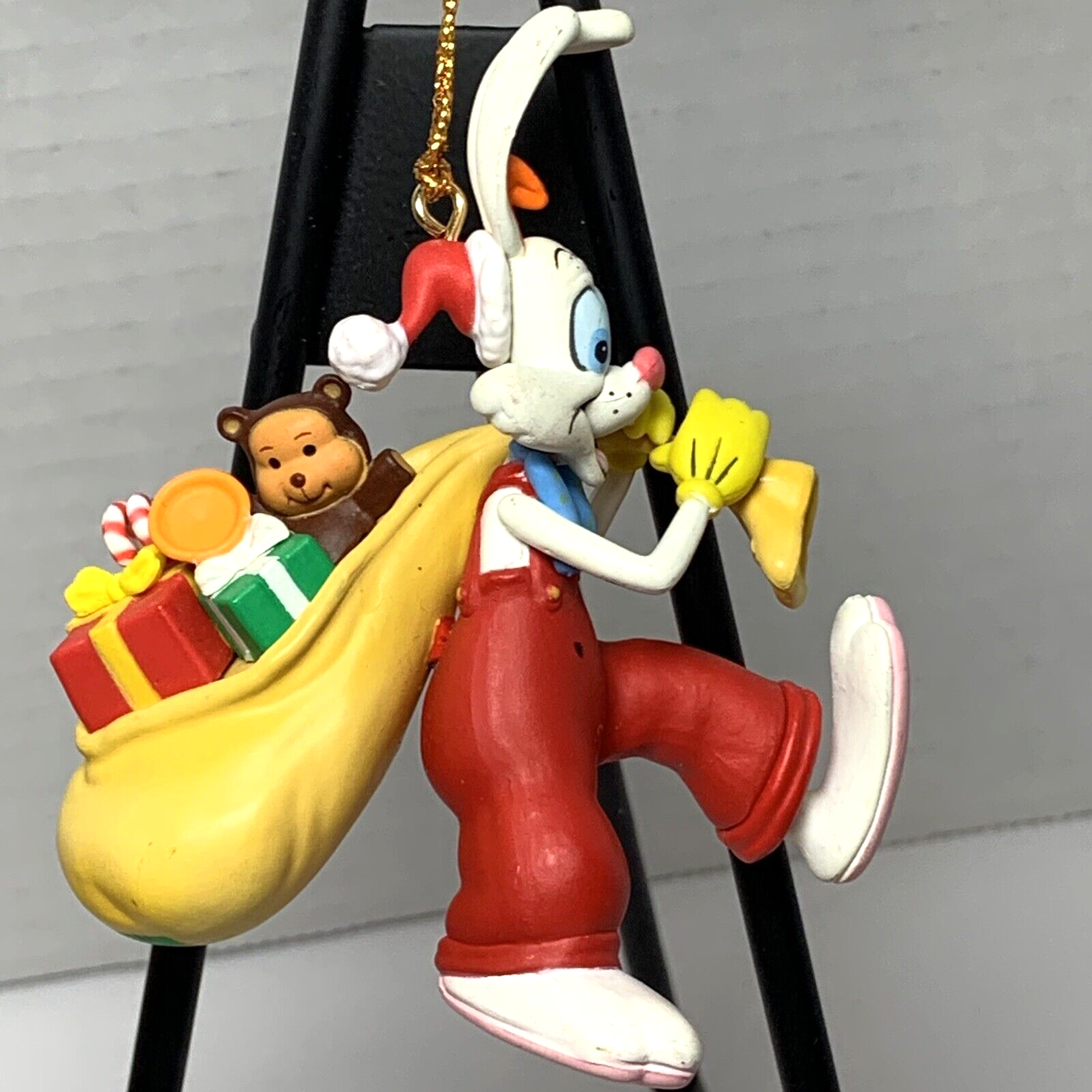 Vintage Grolier Roger Rabbit Disney Christmas Tree Ornament Magic Decoration