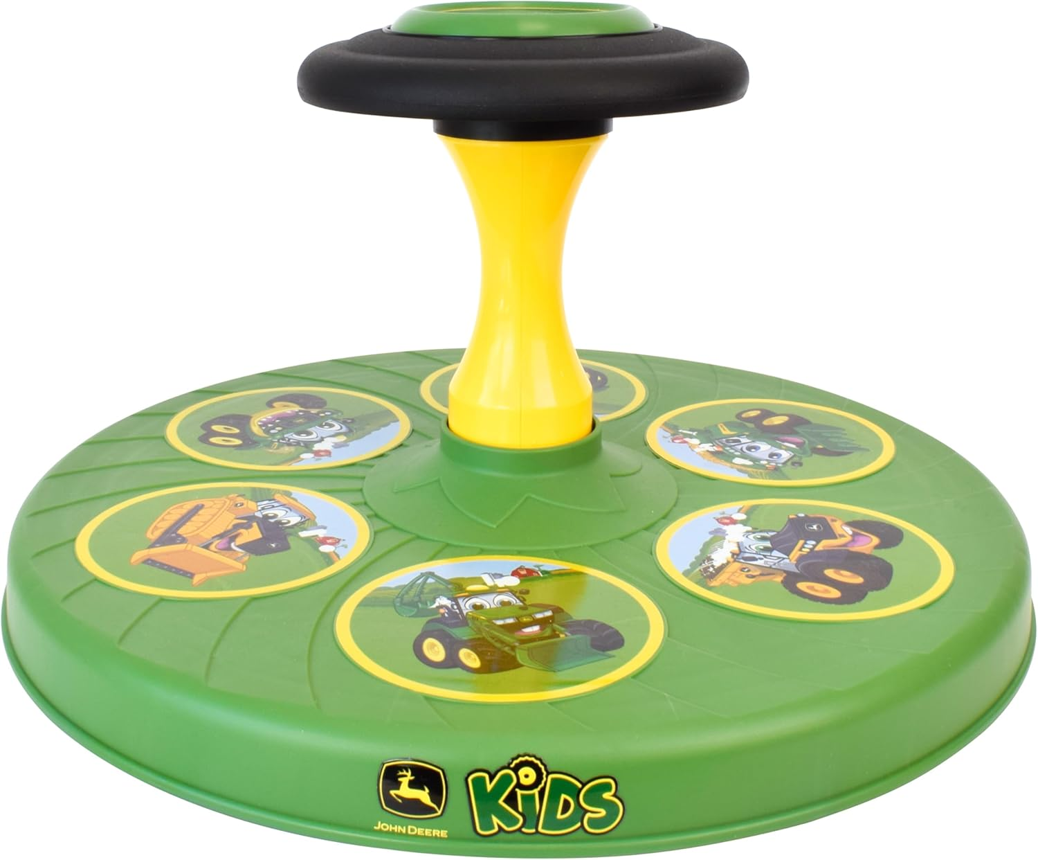 John Deere Twist-N-Twirl Spinning Activity Toy for Toddlers - Balance and Coordi