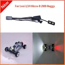 Front Spotlight Rear Tail light Set For Losi 1/24 Micro-B 2WD Buggy Upgrade Part