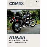 CLYMER 1982 Honda CB450T Hawk REPAIR MANUAL M334 Foto 2 de 2