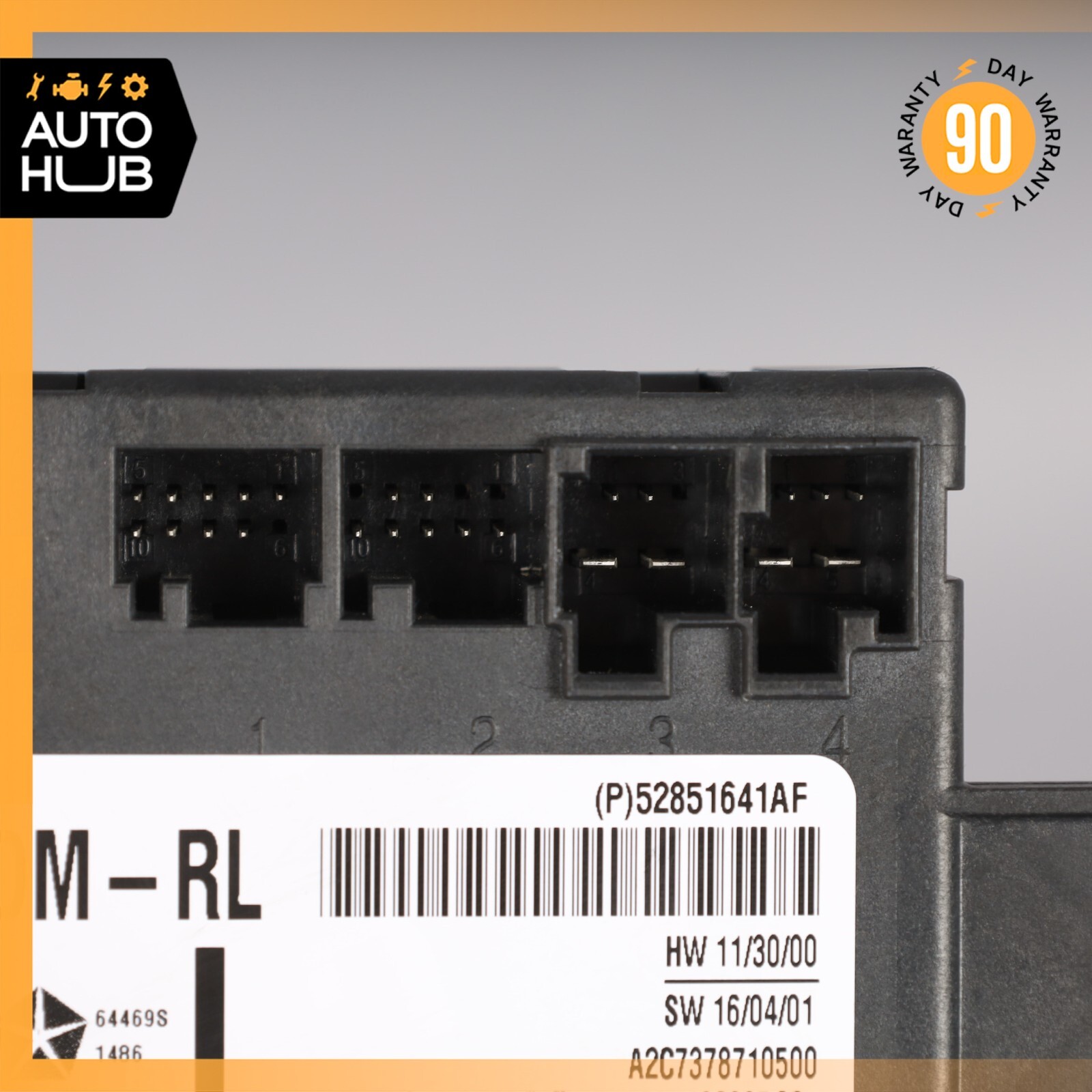 17-20 Maserati Levante M161 Rear Left Driver Side Door Control Module OEM 44k