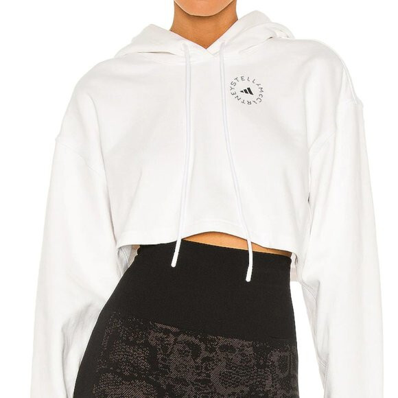 Adidas by Stella McCartney FuturePlayground Cropped Hoodie Women's  Size SMALL