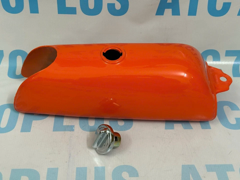 1973-1974 Honda ATC70 ATC 70 ATC70K Reproduction New Complete Fuel Tank. Orange - Image 3 of 4