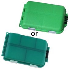 10 Compartment Organizers Container Waterproof Fish Lures Box Tackle Case