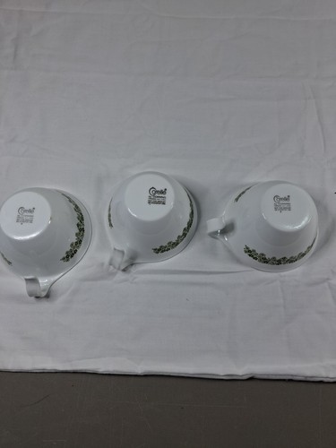 3 Vintage Corelle crazy daizy spring blossum Hook handle Mugs JD1027 - Picture 2 of 4