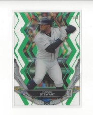 2019 Topps High Tek Green #19 Christin Stewart Rookie Tigers /150 