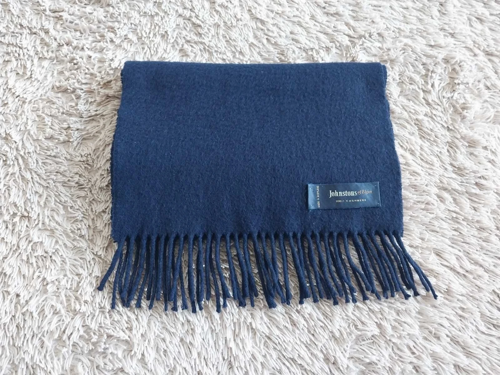 Johnstons Of Elgin Mens Scarf Cashmere
