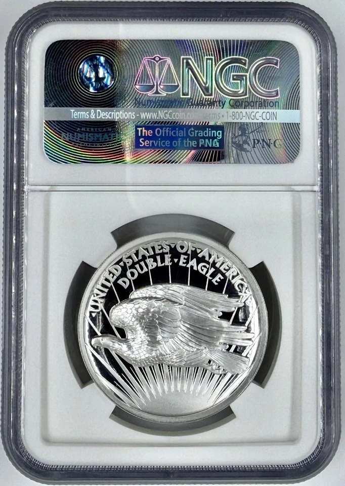 2017 Saint Gaudens Double Eagle Indian High Relief NGC PF70UCAM Mercanti Signed - Image 2 of 2