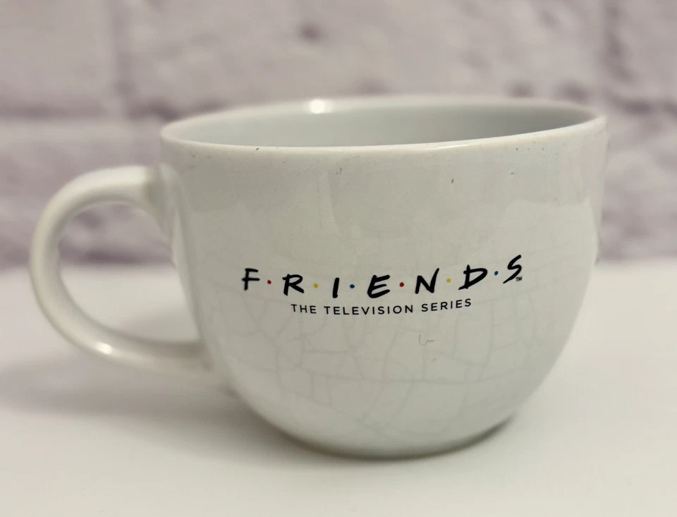 Taza de café con leche de gran tamaño Friends Central Perk ICUP programa de televisión recuerdos taza de cerámica Foto 2 de 3