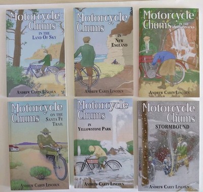 Complete Set Of 6 Motorcycle Chums Paperback Books