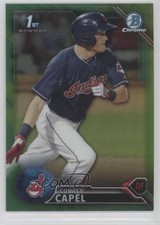 2016 Bowman Draft Chrome Picks Green Refractor 42/99 Conner Capel #BDC-98 s3g