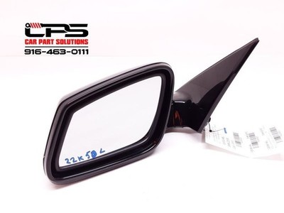 12-13 BMW 5 Series F10 Front Driver Left Side View Mirror Assembly Blue A89 OEM