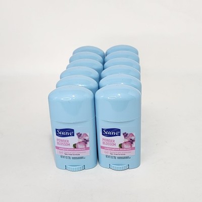 Suave Powder Blossom Antiperspirant Deodorant 24hr Protection ~ 1 oz ~ 12-Pack