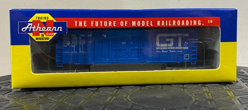 Athearn Escala N 11407 Grand Trunk Western FMC Enchufe Puerta Caja Coche GTW 598016 | Condition: Used