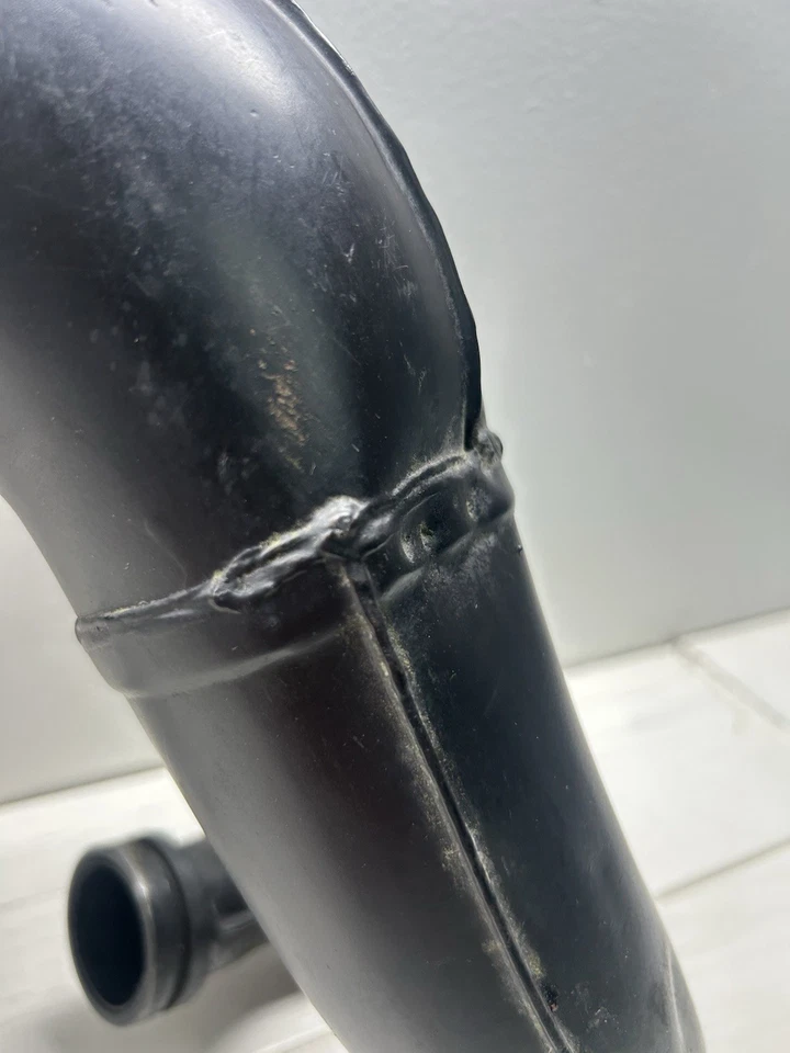 Kawasaki KX125 KX 125 1980 1981 tubo de cabezal de escape Foto 3 de 4